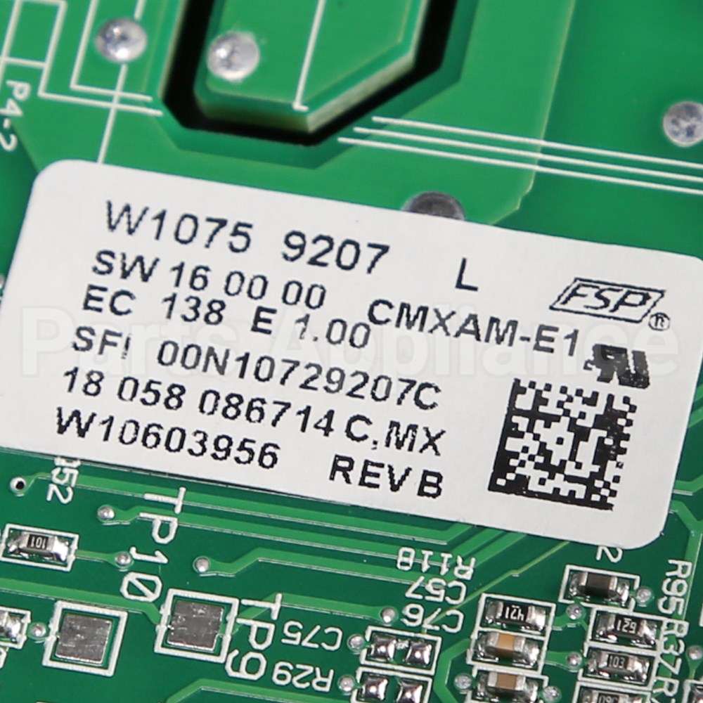 W10859300 Whirlpool Cntrl-Elec