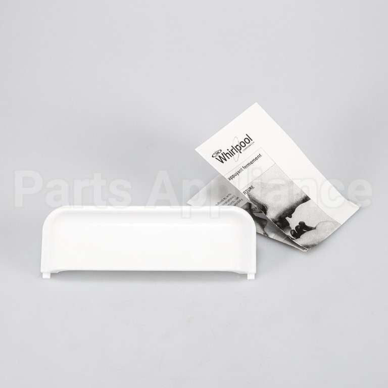 W10861225 Whirlpool Dryer White Handle