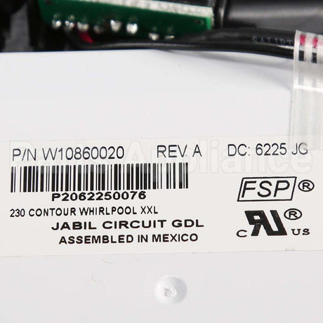 W10861425 Whirlpool Cntrl-Elec