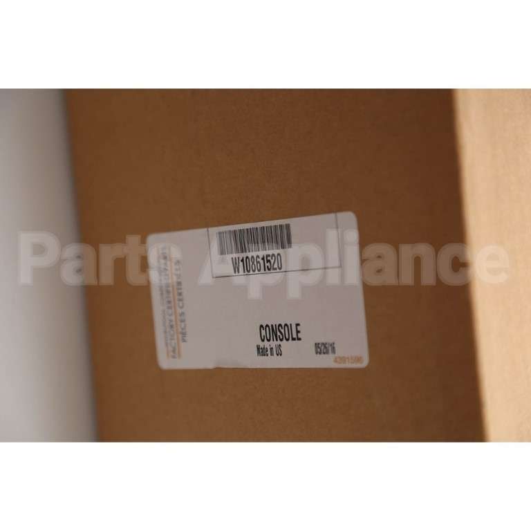 W10861520 Whirlpool Console