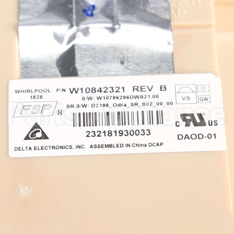 W10866121 Whirlpool Cntrl-Elec