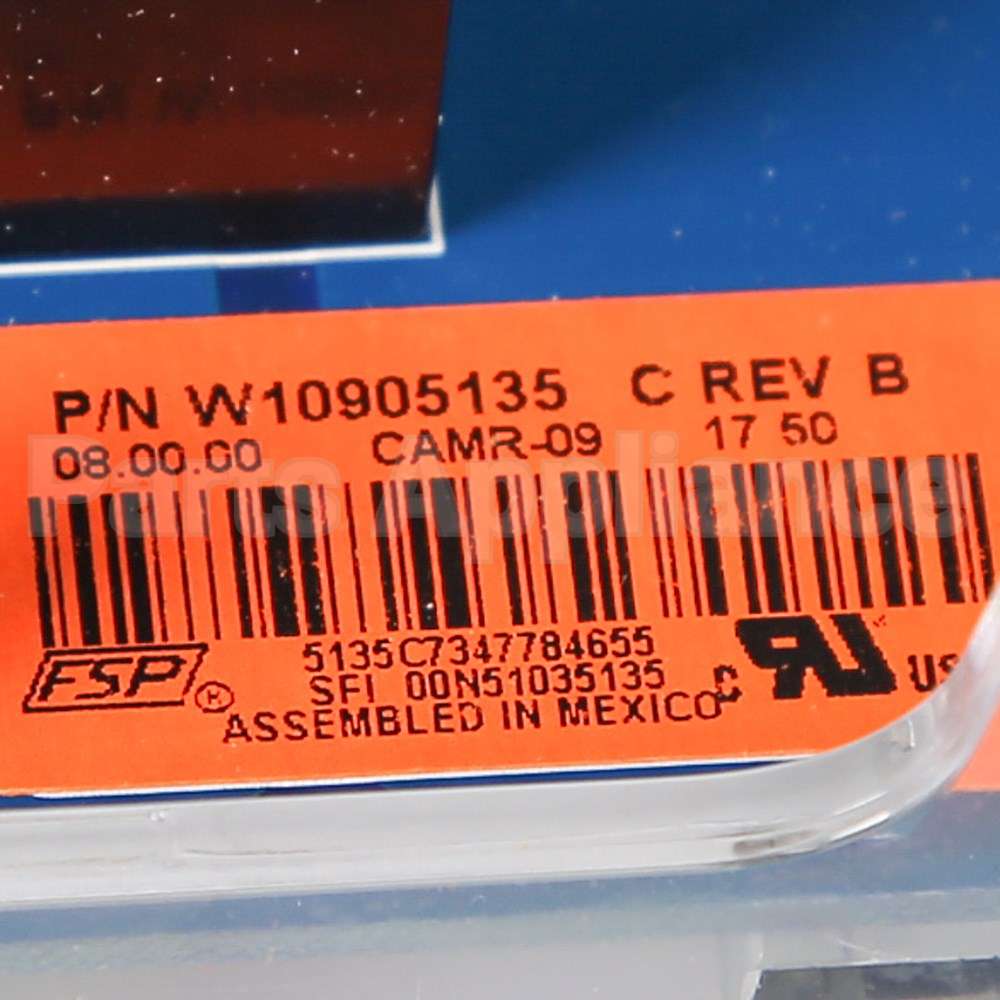 W10915422 Whirlpool Cntrl-Elec