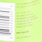 W11042466 Whirlpool Affresh Ss Clnr (Mousse) 10Oz