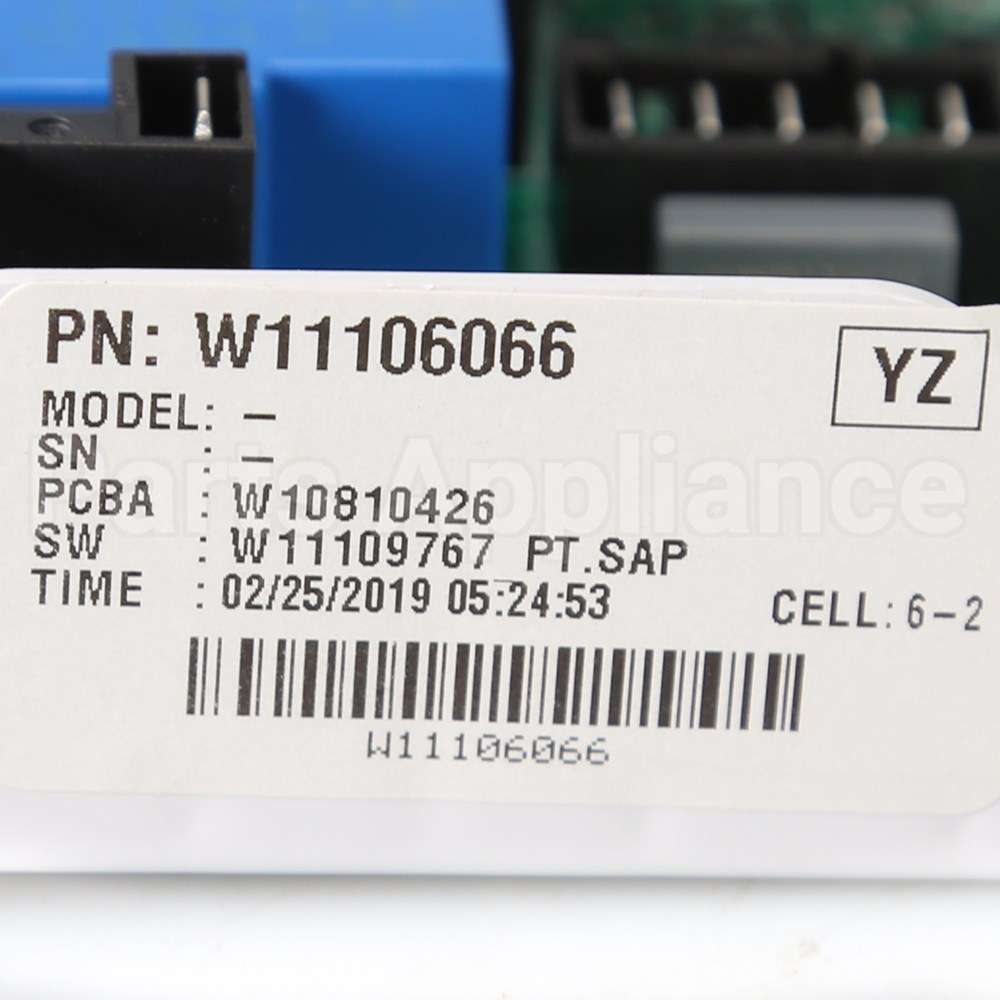 W11124284 Whirlpool Cntrl-Elec