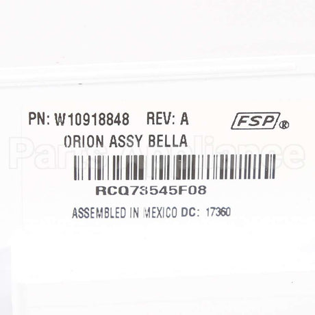 W11131873 Whirlpool Cntrl-Elec