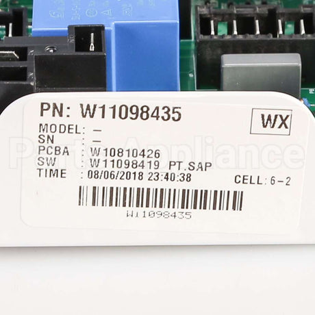 W11158453 Whirlpool Cntrl-Elec