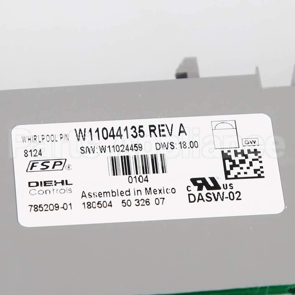 W11178673 Whirlpool Cntrl-Elec