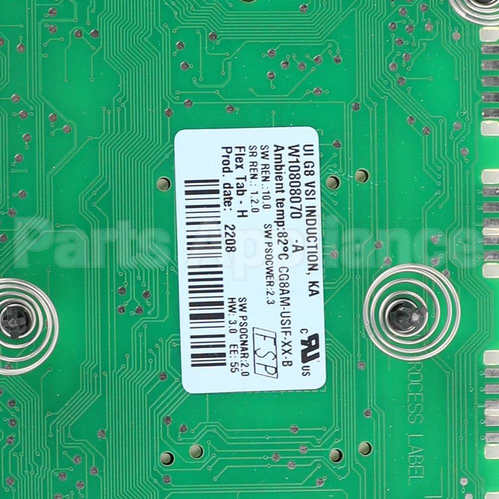 W11208294 Whirlpool Display