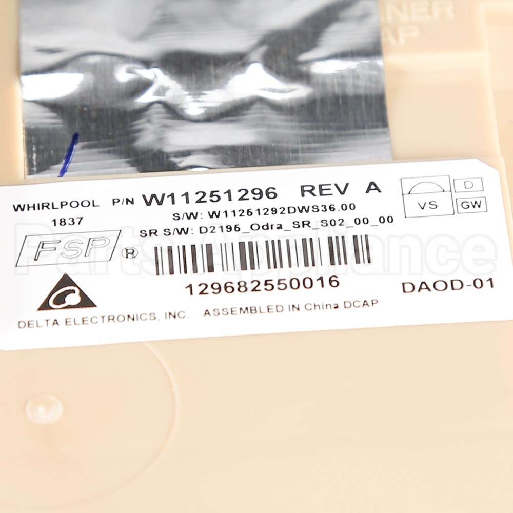 W11308811 Whirlpool Cntrl-Elec