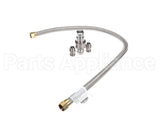 W75B2Q48 Dormont Hi-Psi Water Connector, 3/4 Dia., 48 L,