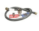 W75BP2Q60 Dormont Hi-Psi Water Connector, 3/4 Dia., 60 L,