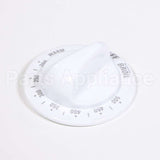 WB03K10187 GE Range Oven Thermostat Knob - White