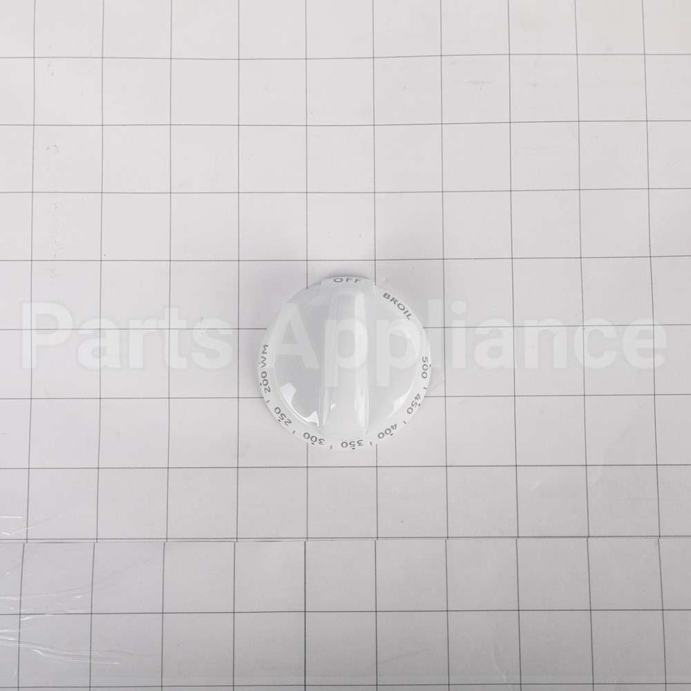 WB03K10231 GE Range Thermostat Knob - White