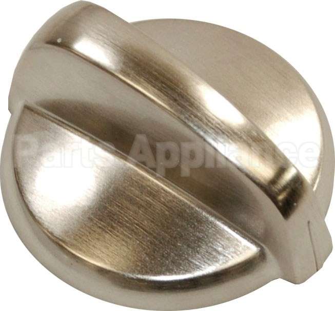 WB03K10306 GE Range Knob - Stainless Steel Look