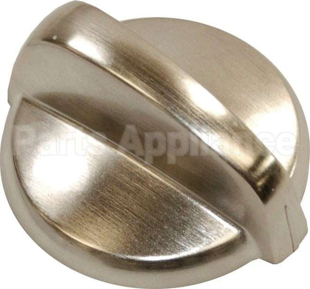 WB03K10306 GE Range Knob - Stainless Steel Look