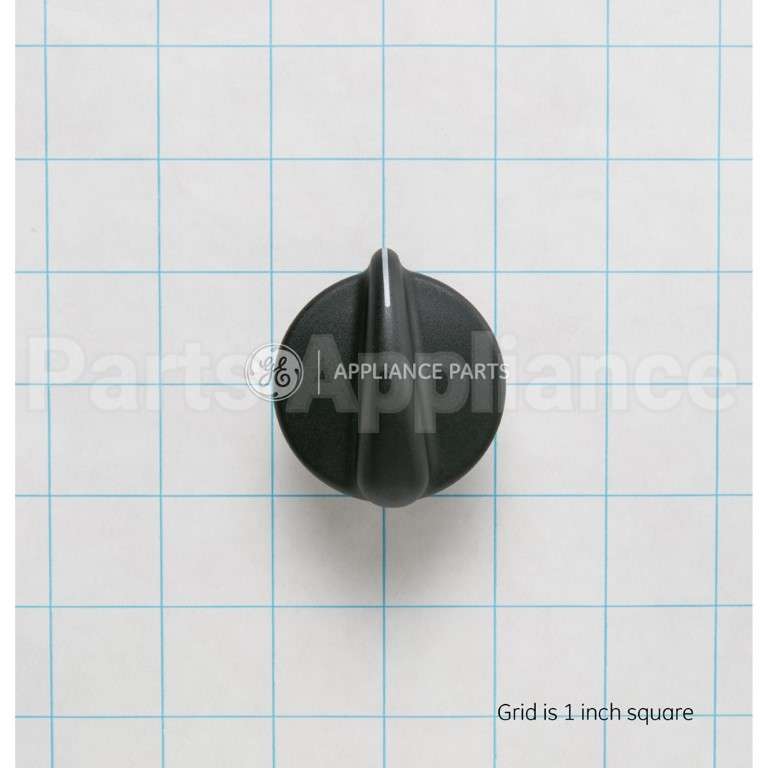 WB03T10197 GE Knob Gas Vlv (Blk)