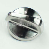 WB03T10325 GE Range Knob - Stainless Steel Look