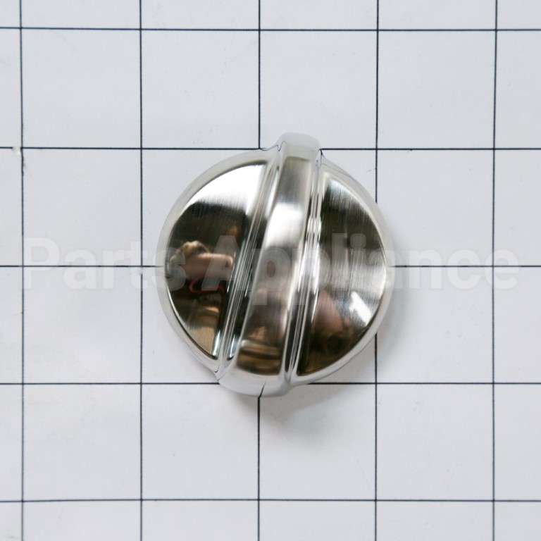 WB03T10325 GE Range Knob - Stainless Steel Look