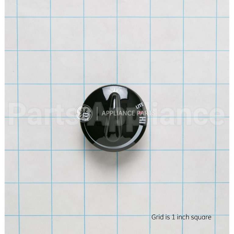 WB03X10122 GE Knob Control Black