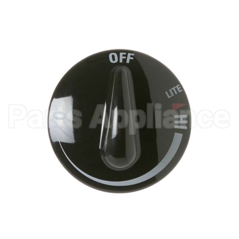 WB03X10122 GE Knob Control Black