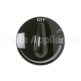 WB03X10122 GE Knob Control Black