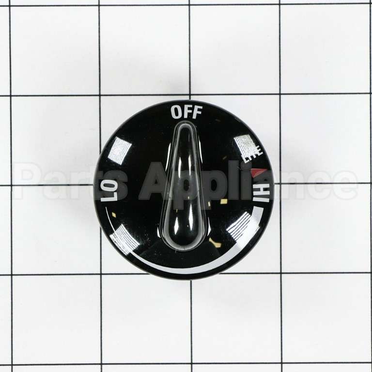 WB03X10122 GE Knob Control Black