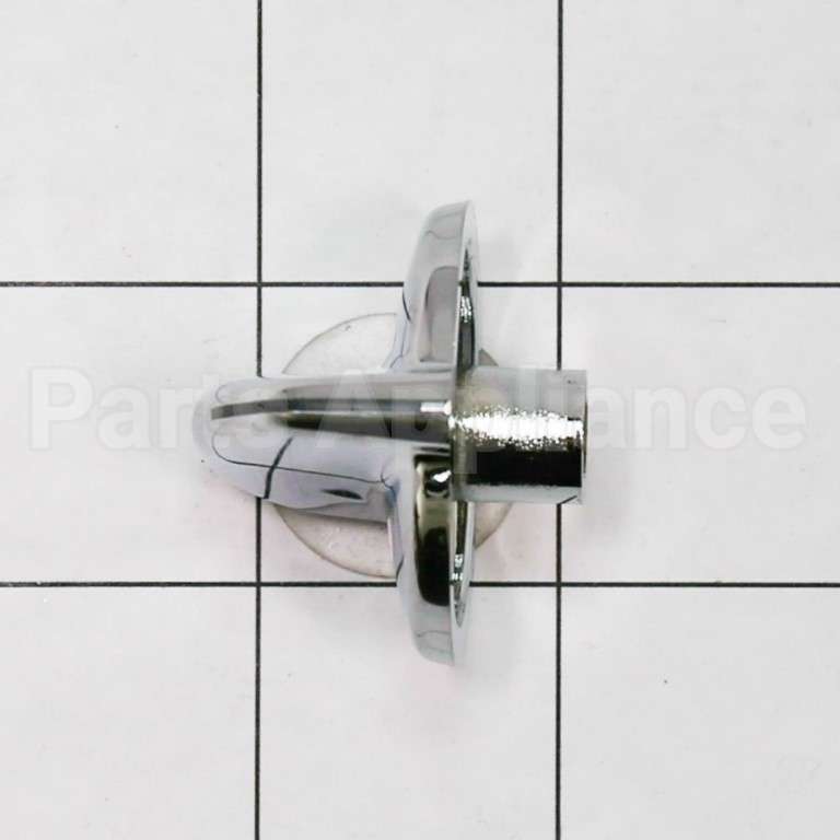 WB03X10316 GE Range Tri-Chrome Plated Knob (Ss)
