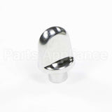 WB03X10317 GE Knob Vent Tri-Chrome Pl