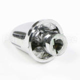 WB03X10317 GE Knob Vent Tri-Chrome Pl
