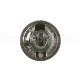 WB03X10317 GE Knob Vent Tri-Chrome Pl