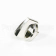 WB03X25796 GE Gas Cooktop Knob - Stainless Steel