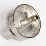 WB03X43508 GE Stainless Steel Knob Multi Ring