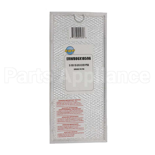 WB06X10596 Grease Filter Compatible