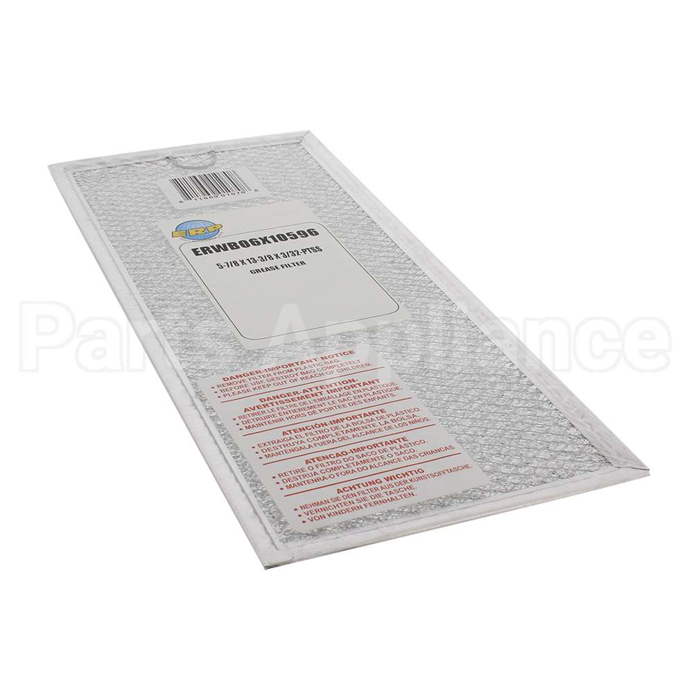 WB06X10596 Grease Filter Compatible