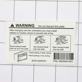 WB06X35395 GE Safety Cover