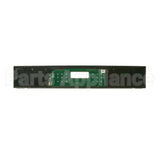 WB07T10736 GE Control Panel Assm Black