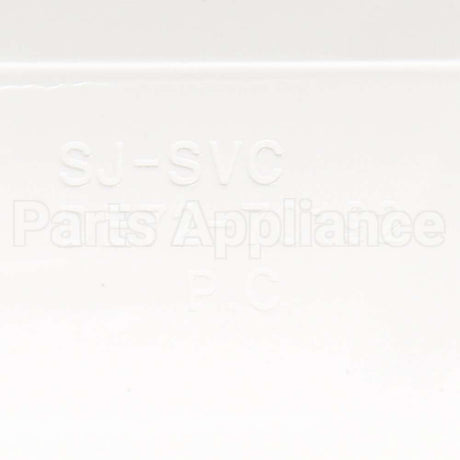 WB07X10195 GE Microwave Control Panel Frame - White