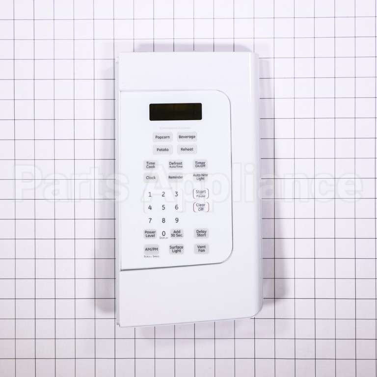 WB07X11043 GE Contol Panel Asm Wh