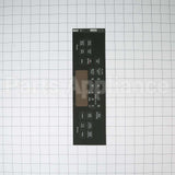 WB07X21417 GE Range Control Panel - Gray