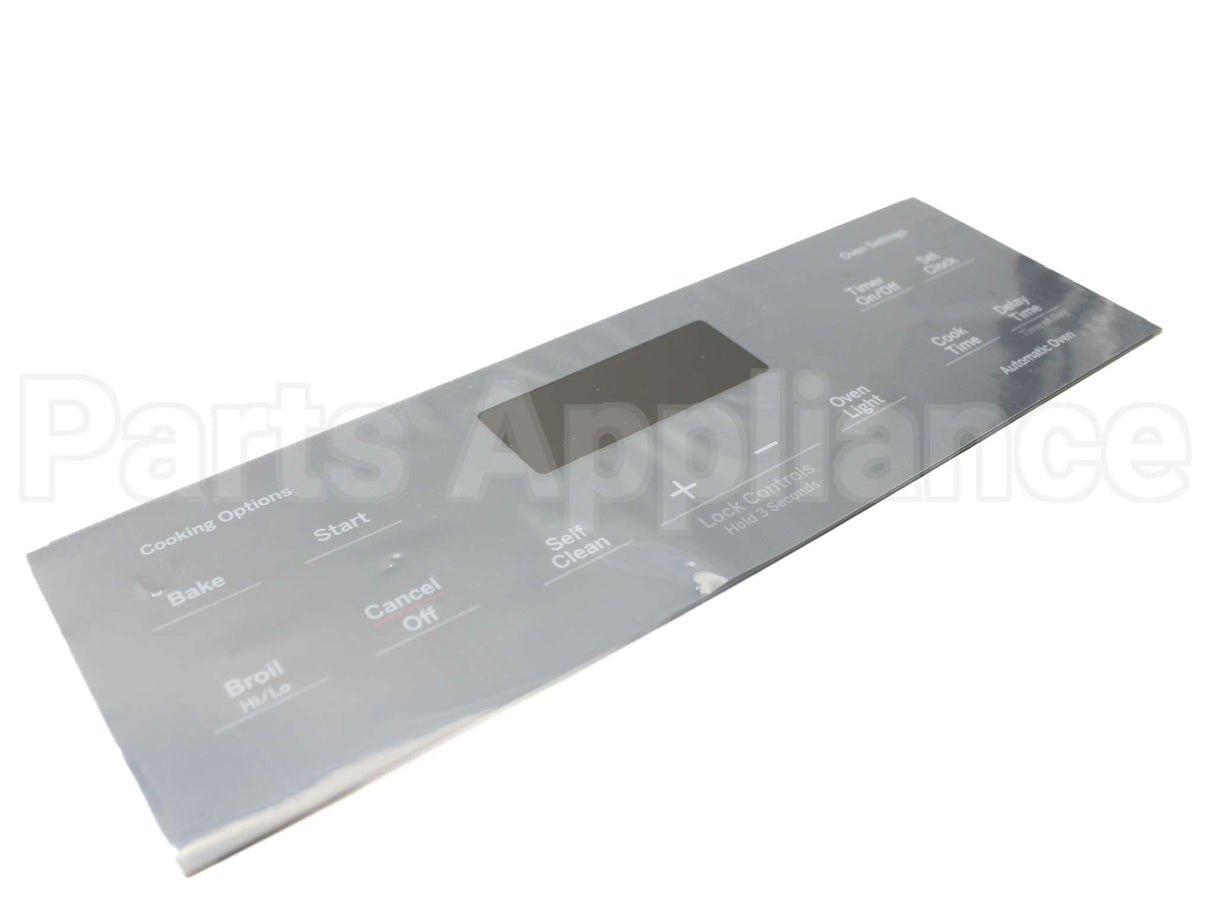 WB07X25217 GE Range Control Panel - Black