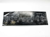 WB07X26647 GE Faceplate Graphics (Bk)