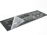 WB07X26647 GE Faceplate Graphics (Bk)