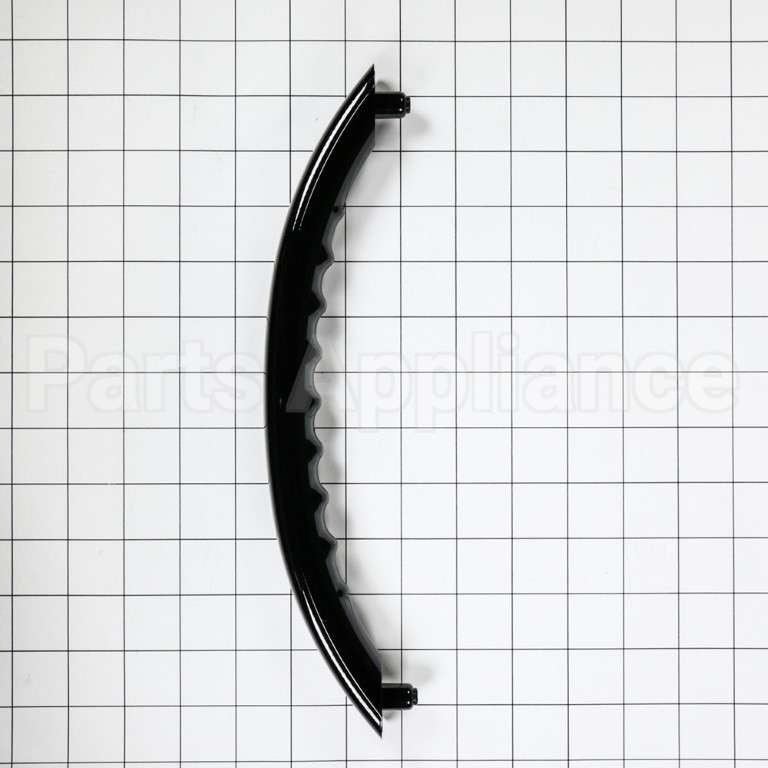 WB15X10223 GE Microwave Door Handle Assembly-Blk