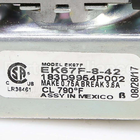 WB20K10036 GE Range Thermostat.