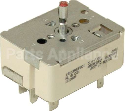 WB23K10002 GE Range 6 Burner Control Switch