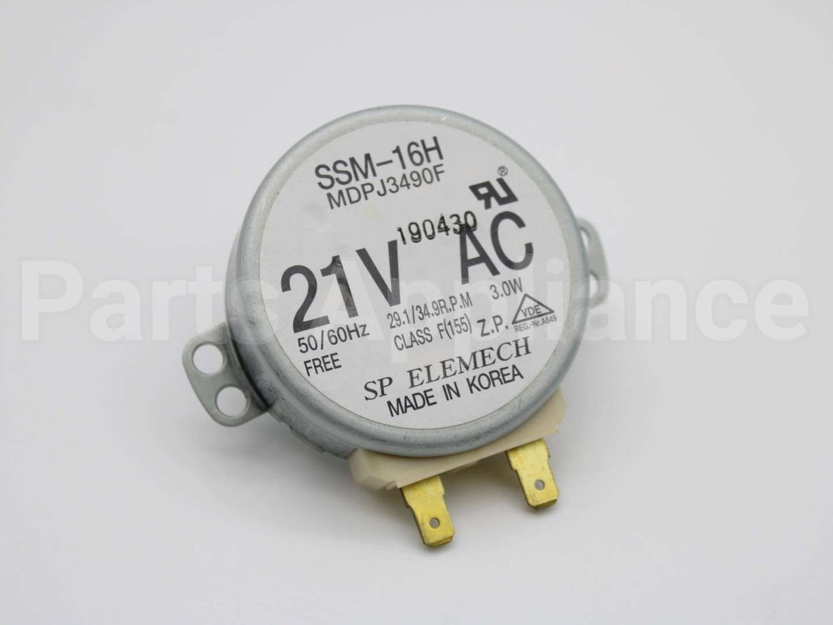 WB26X10037 GE Microwave Fan Drive Motor
