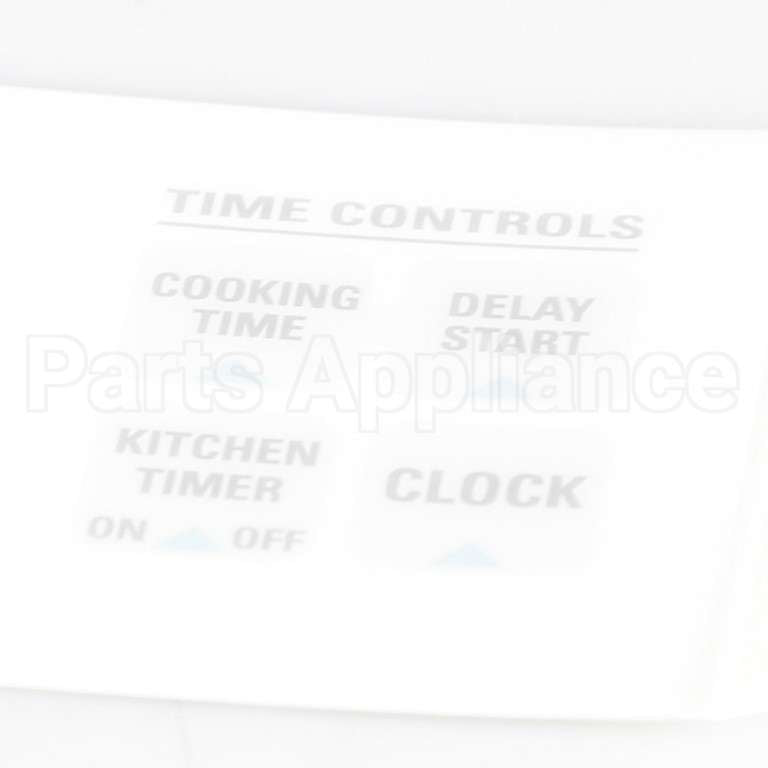 WB27K5338 GE Clock Plate-White