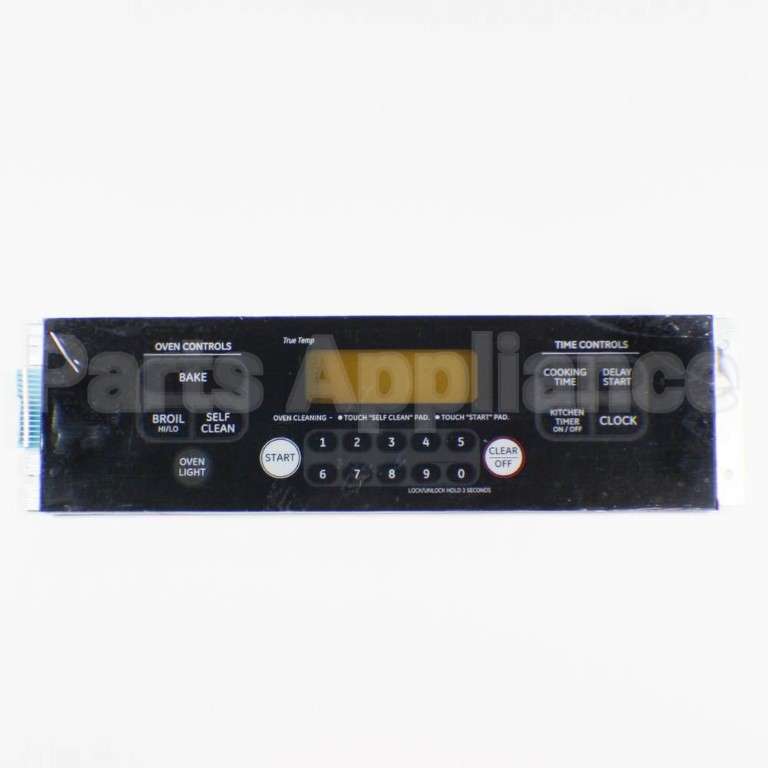 WB27T10760 GE Keypanel Supt Asm (Bk)