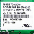 WB27T11085 GE Frame Board Asm