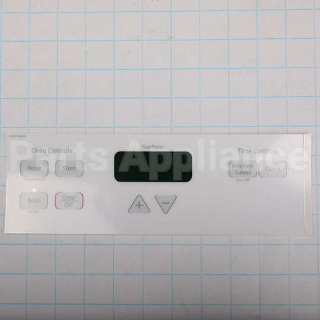 WB27T11090 GE Faceplate Graphics Asm